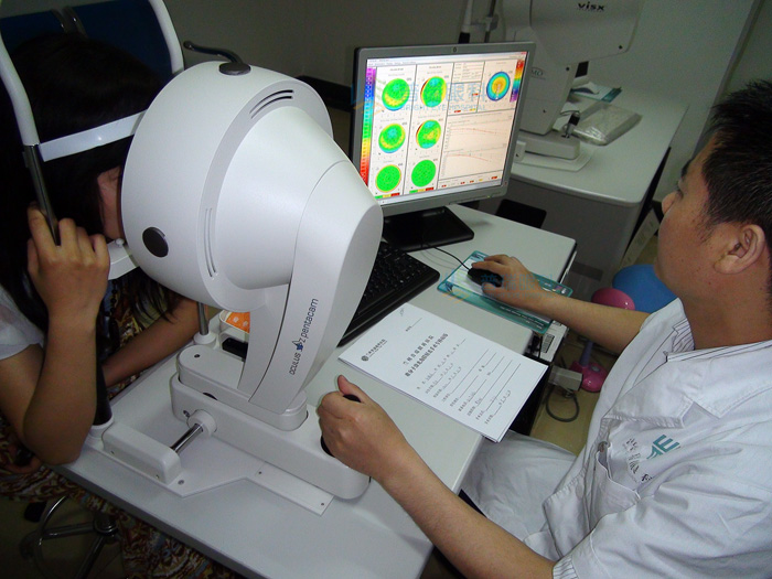 科普：近视眼激光手术安心新标准眼前节分析仪系统
